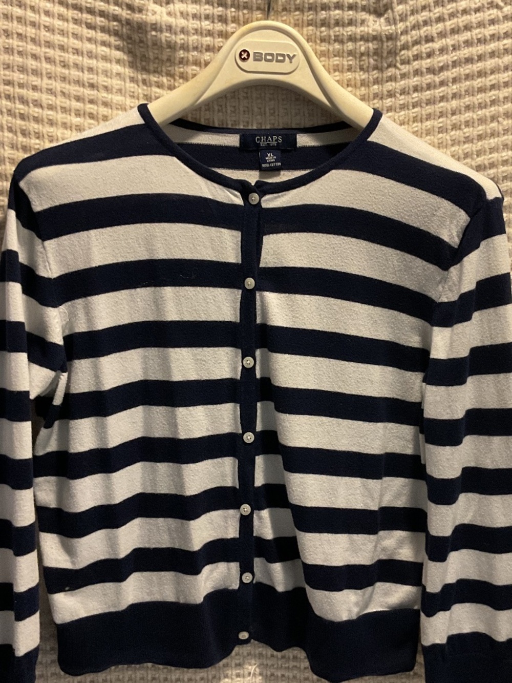 Chaps cardigan XL